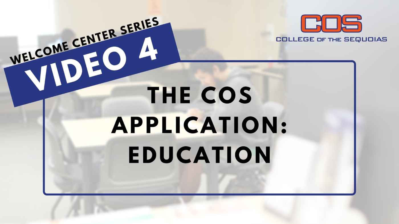 The COS Application: Education