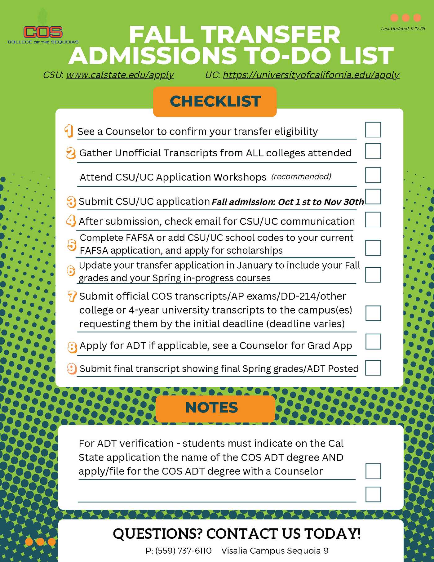 COS Fall UCCSU Admissions To Do List.png