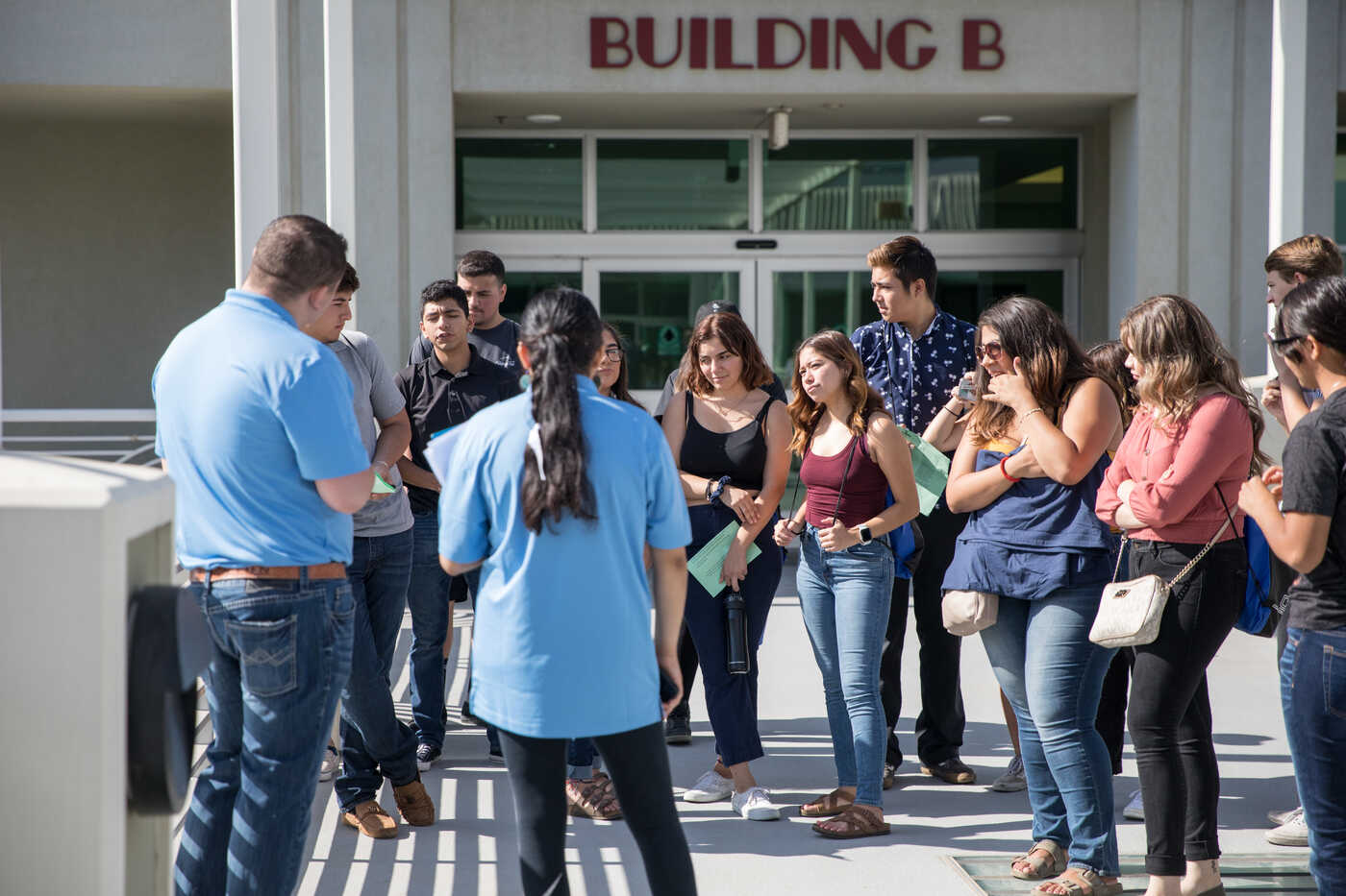 group of students